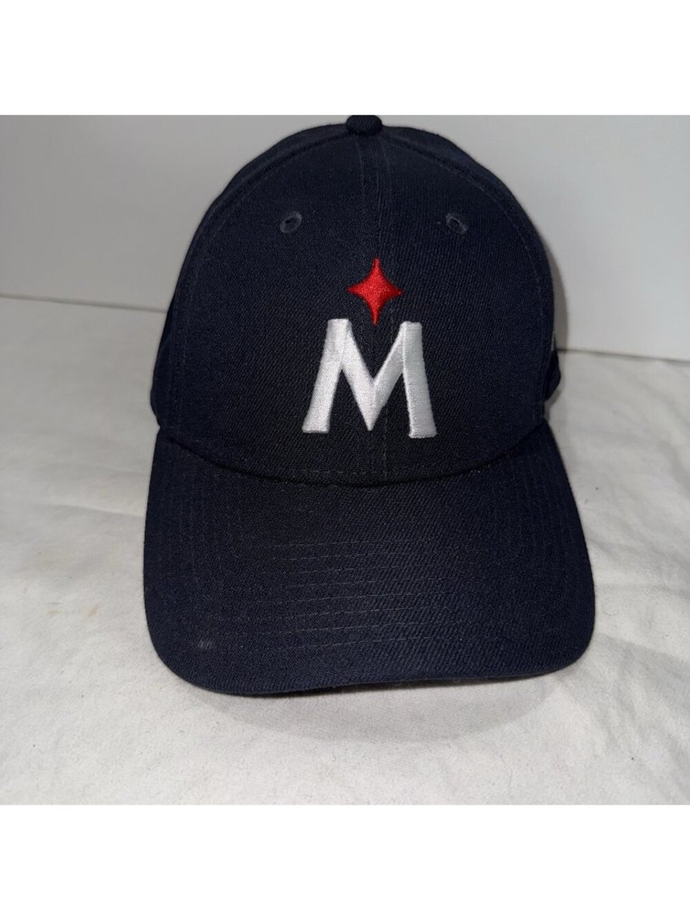 Minnesota Twins New Era 9FORTY Navy Adjustable Hat M Logo MLB Baseball Cap